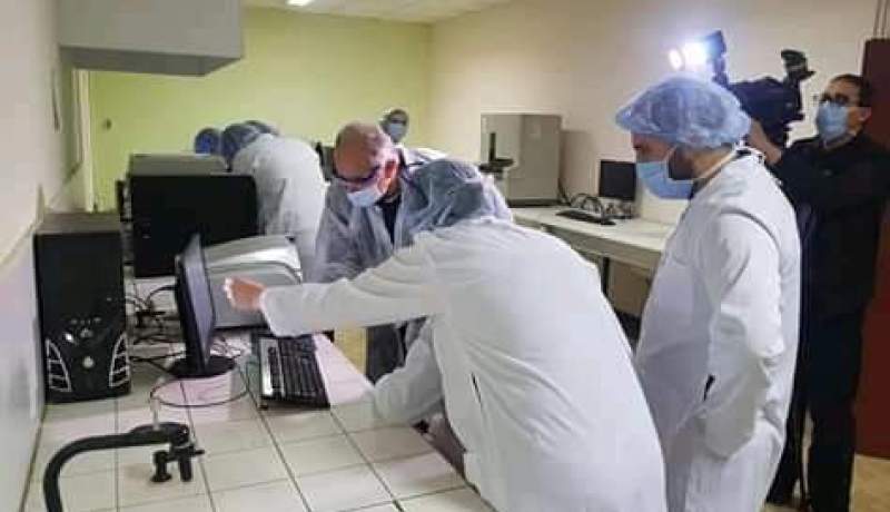 بالصور.. فتح مخبر بتيزي وزو لإجراء فحوصات فيروس كورونا