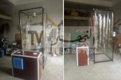 المخترع محمد يصنع آلة للرش والتعقيم بالوادي