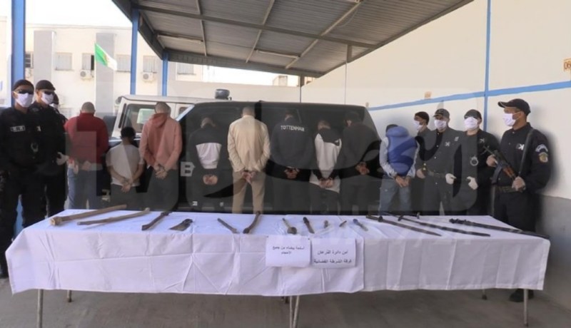 عنابة: توقيف 8 أشخاص من بينهم فتاتين في قضايا إجرامية مختلفة