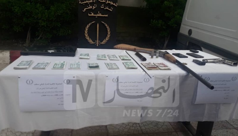 الدرك الوطني يطيح بشبكة تمتهن تزوير النقود بسطيف