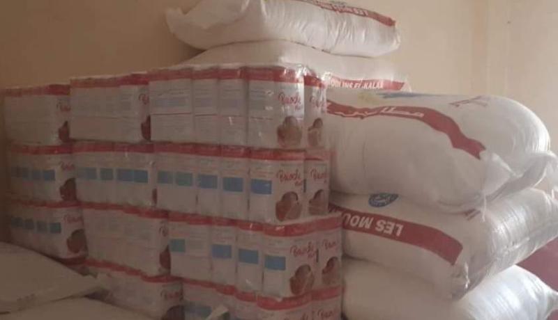 حجز 248 قنطار من الفرينة موجهة للمضاربة ببلدية زمورة بغليزان