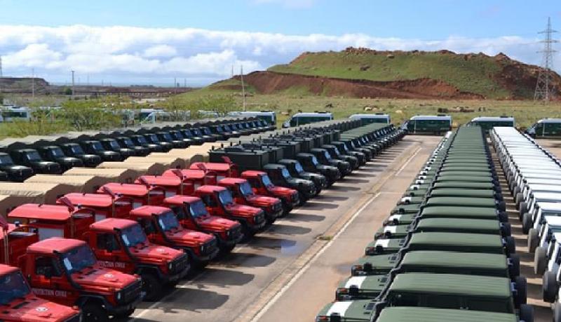 وزارة الدفاع: تسليم 1031 سيارة متعددة المهام وسيارات نفعية Sprinter و Class G من علامة “مرسيدس بنز”