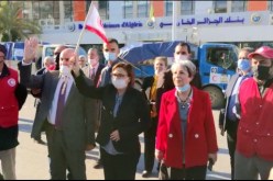 كريكو وبن حبيلس تشرفان على انطلاق قافلة تضامنية للشعب الصحراوي