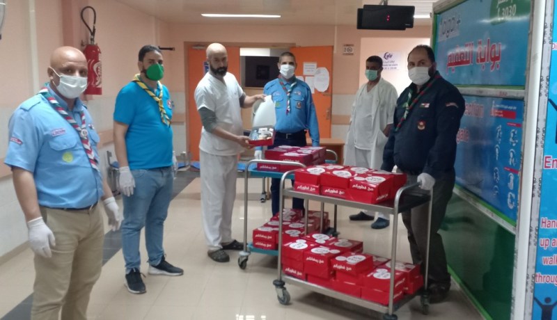 أوريدو والكشافة الإسلامية تطلقان قافلة للتضامن لفائدة مستخدمي الصحة والعائلات المعوزة