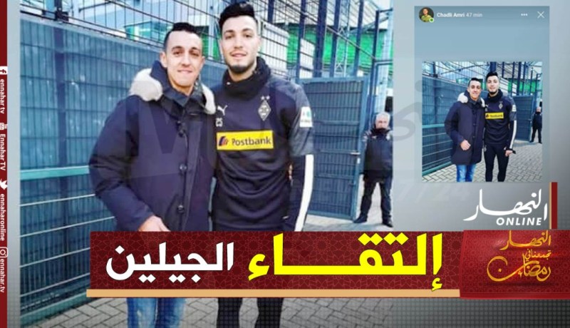 نجم الخضر السابق يزور بن سبعيني !!