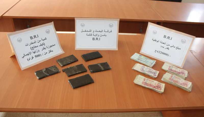 الإطاحة بعصابة إجرامية تروّج المخدرات وحجز نصف كيلوغرام من الكيف بقالمة