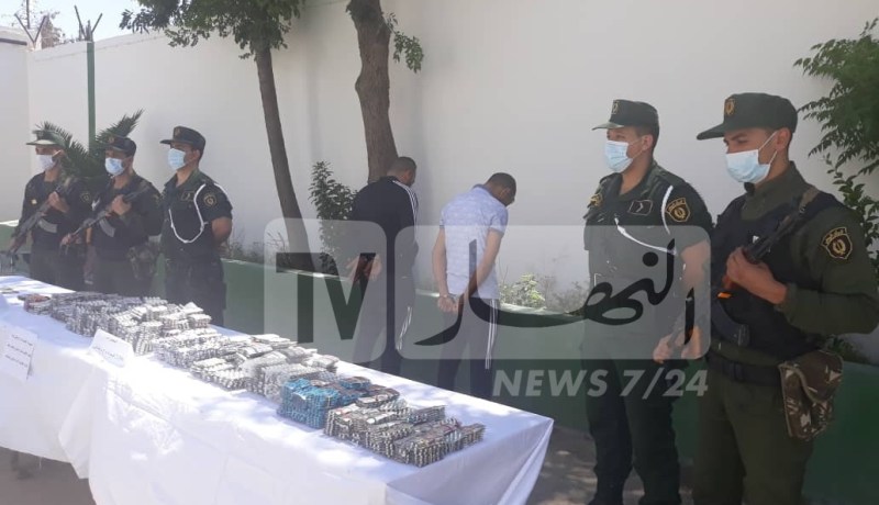 بالصور: الدرك الوطني بميلة يفكك شبكة لتهريب المواد الصيدلانية ويحجز أكثر من 23 ألف قرص مهلوس