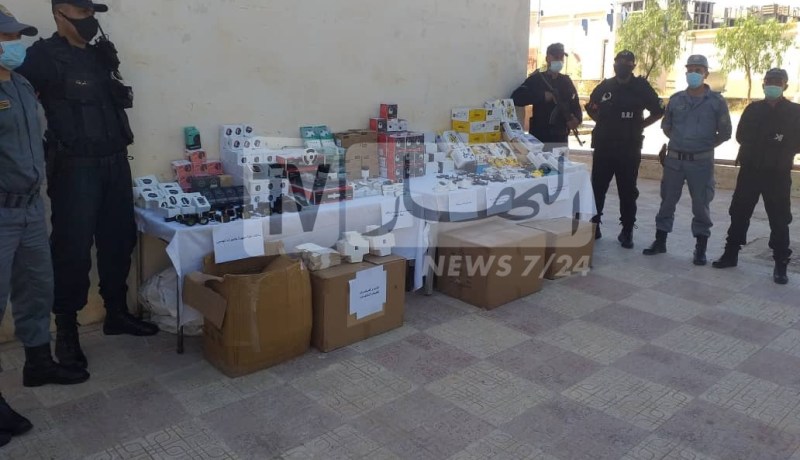 بالصور.. أمن ولاية سعيدة يحجز 94 درون