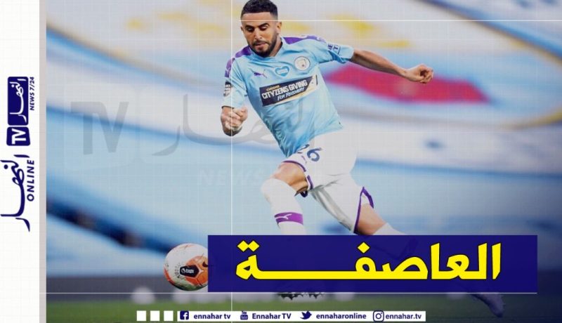 السيتي:”محرز أمتع وأبدع وصنع جبهة نارية أمام أرسنال”