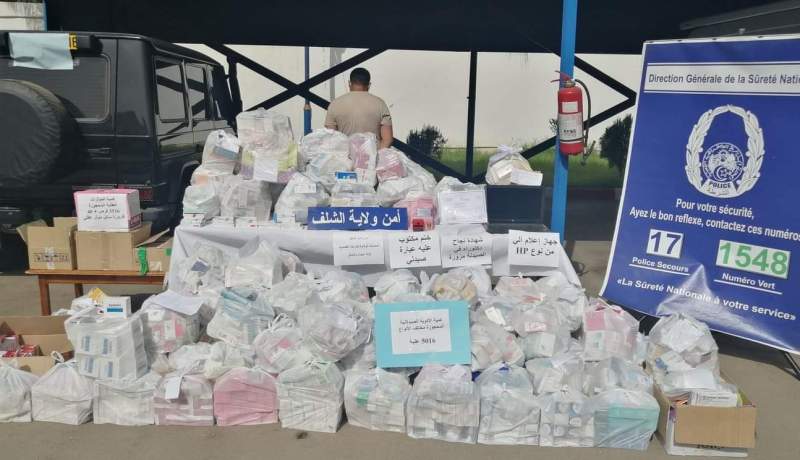 الشلف: توقيف صيدلي بشهادة دكتوراه مزوّرة وحجز 5 ٱلاف علبة دواء