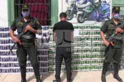 بالصور.. الدرك الوطني يحجز 4800 قارورة خمر بسيدي بلعباس