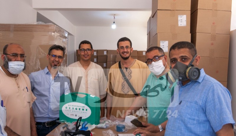 بالصور.. وصول 1500 جهاز تنفس إصطناعي هبة من الجالية الجزائرية للمستشفيات