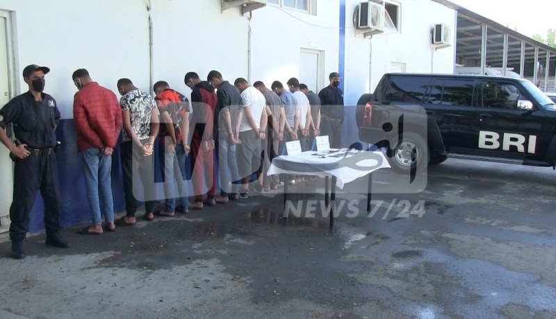 بالصور.. BRI عين تيموشنت تحبط محاولة إبحار سري لشبكة تضم 12 مغربيا