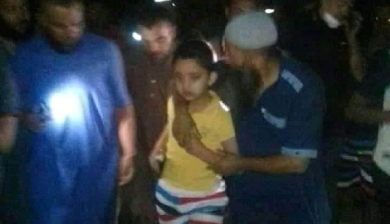 مواطنون يعثرون على الطفل تقي الدين بعد 7 ساعات من اختفائه بواد القصب في الشلف