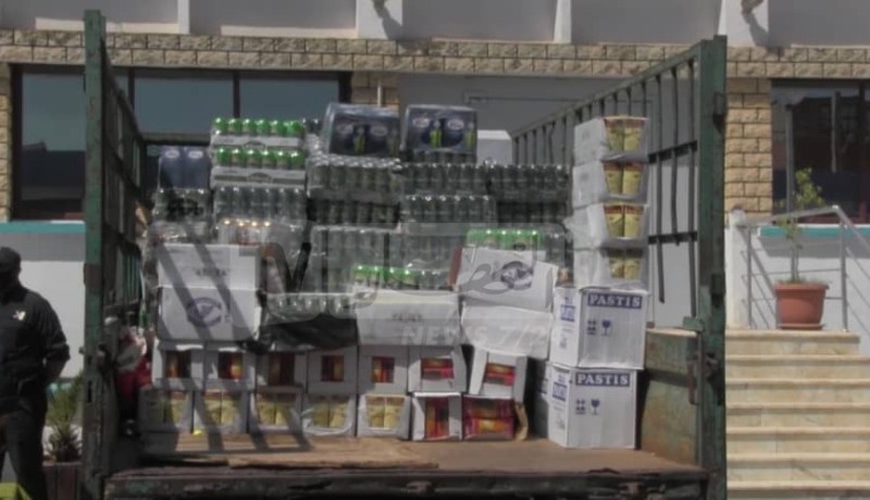 سيدي بلعباس: الشرطة تحجز أكثر من 6900 قارورة خمر