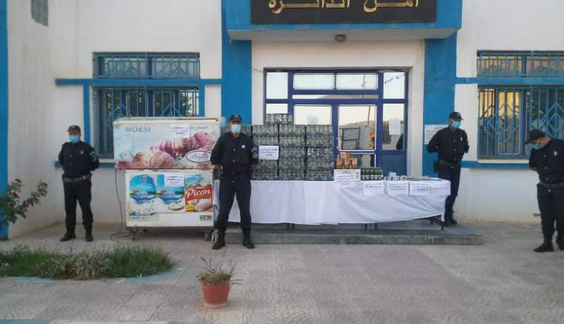 المدية: الأمن يحجز 1020 قارورة خمر بدائرة القلب الكبير