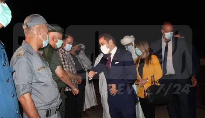 خالدي وسواكري يشرعان في زيارة عمل بتمنراست