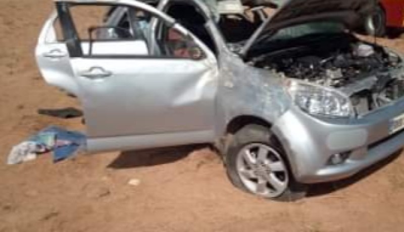 البيض: وفاة شخصين وجرح اثنين آخرين في حادث مرور