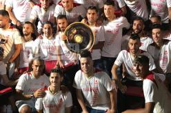 بالصور.. شباب بلوزداد يستلم درع البطولة