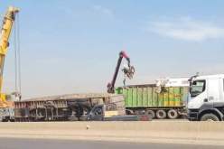 بالصور.. حادث مرور خطير ببومرداس يغلق الطريق السيار