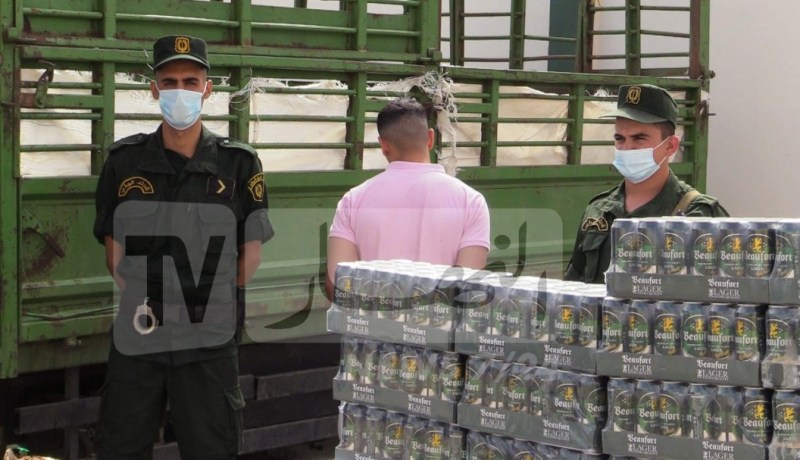 بالصور.. توقيف شخص وحجز 2160 قارورة خمر بتيارت