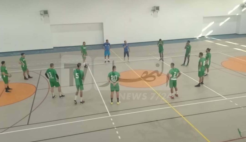 بالصور.. “الخضر” ينطلقون في التحضير لمونديال اليد