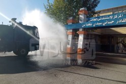سيدي بلعباس: الشرطة تواصل تعقيم شوارع وأحياء المدينة