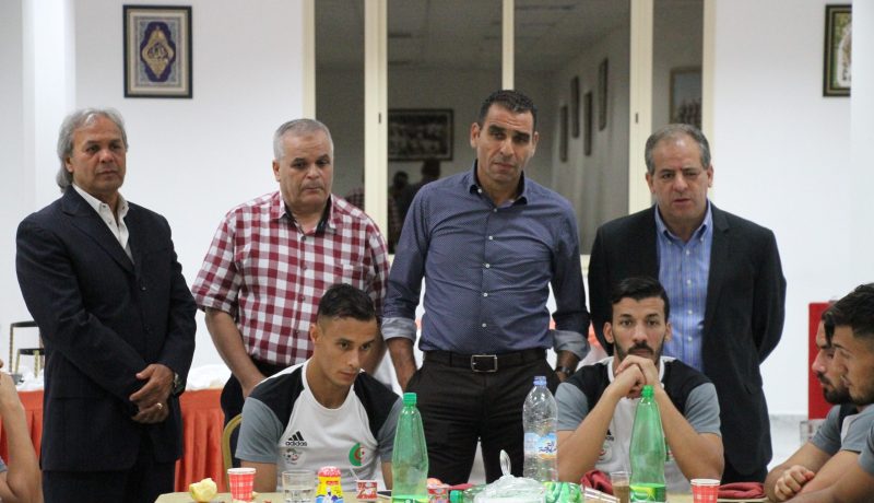 اولد علي يزور بعثة المحليين في سيدي موسى قبل التنقل الى تونس