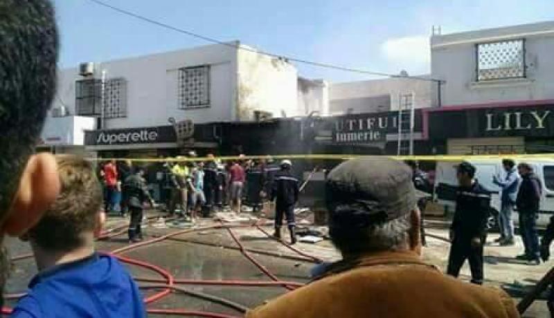 انفجار داخل مركز للتسوق في وهران
