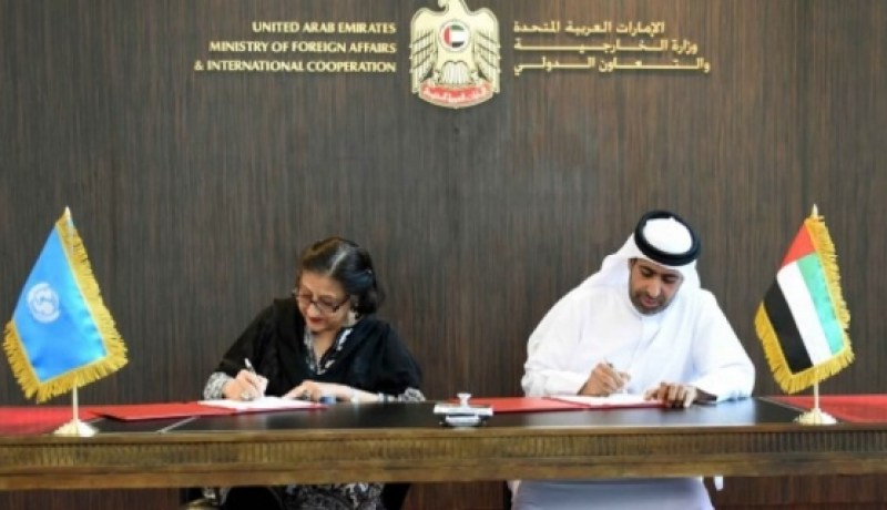 الإمارات توقع إتفاقية مع اليونيسف لدعم خطة الأمم المتحدة الإنسانية في اليمن
