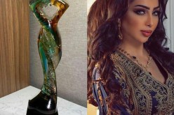 بالصور..”دنيا بطمة” تفوز بـ”جائزة أفضل فنانة شابة في الشرق الأوسط”