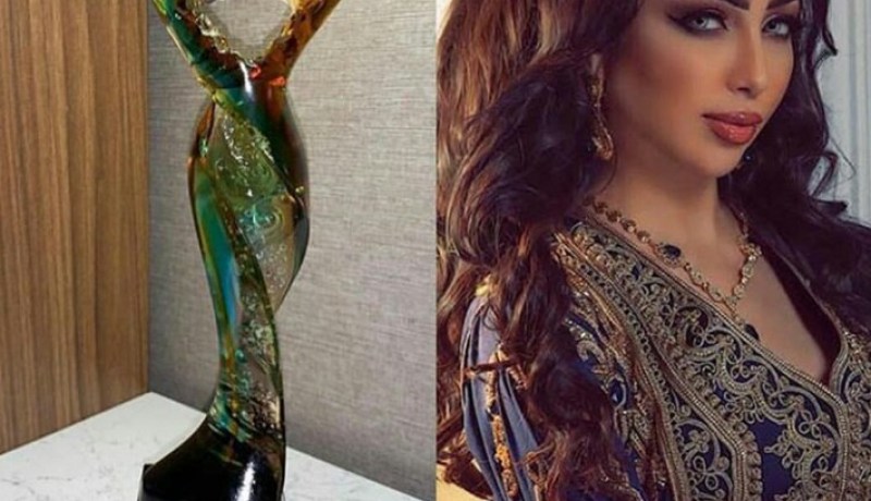 بالصور..”دنيا بطمة” تفوز بـ”جائزة أفضل فنانة شابة في الشرق الأوسط”