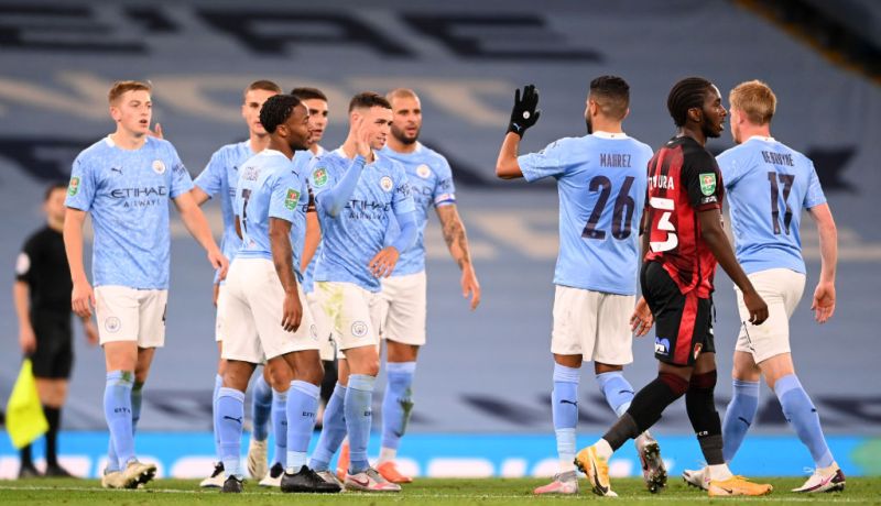 بحضور محرز.. السيتي يتجاوز بورنموث بصعوبة