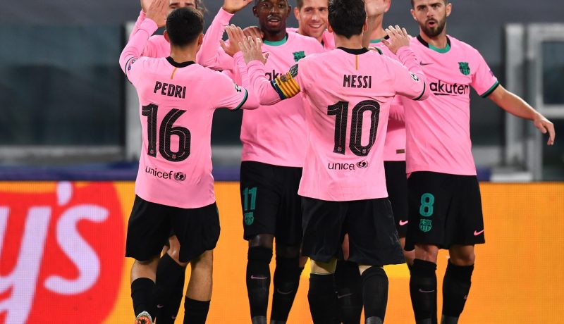 البارصا يعيد توازنه بالفوز على جوفنتوس