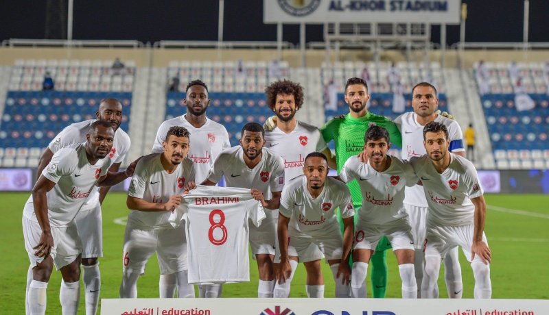 لاعبو الريان يساندون براهيمي بعد اصابته بكورونا