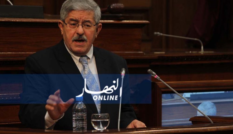 أويحيى: المسيرات في سوريا بدأت بالورود وانتهت بالدم..ونحذر من المناورات الأجنبية