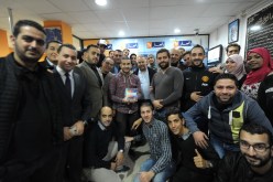 بالصور.. مجمع النهار يحتفل بالتتويج كأفضل ثاني قناة اخبارية على يوتلسات