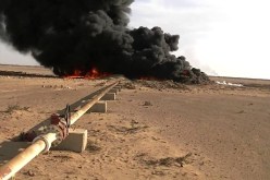 نشوب حريق بأنبوب نقل البترول في الأغواط