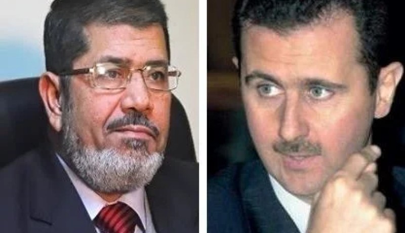 مرسي يؤيد دعوة السوريين لمحاكمة بشار الاسد امام المحكمة الجنائية الدولية