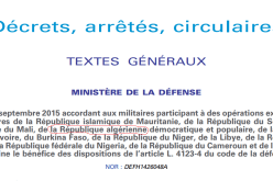 الجيش الفرنسي على التراب الوطني من جديد