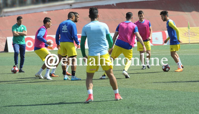 الشبيبة تخوض آخر تدريباتها بملعب “الدار البيضاء” قبل نهائي الكأس