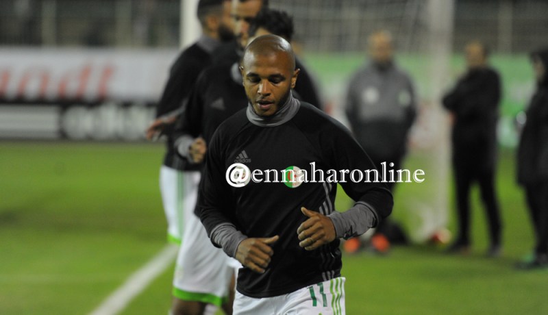 براهيمي يغيب رسميا عن مواجهة تنزانيا الودية