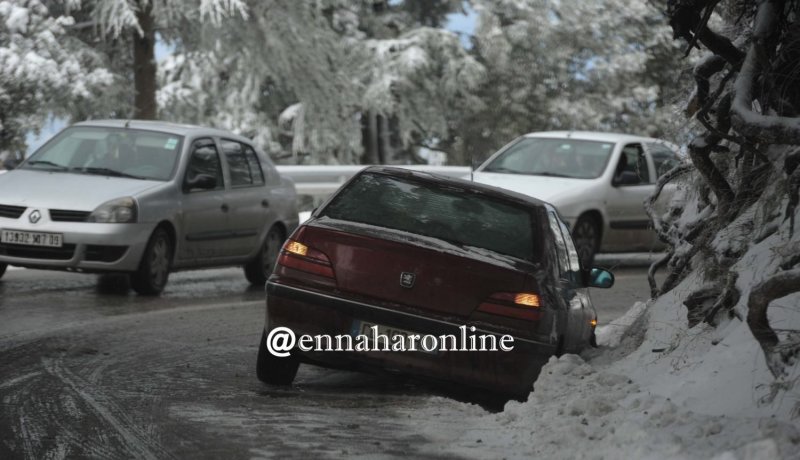 نشرية خاصة تحذّر من تساقط الثلوج على المرتفعات الغربية