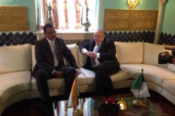 السيد لعمامرة يتحادث مع وزير الدولة لدى الرئاسة النيجرية