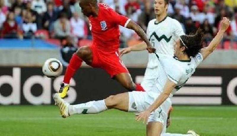 مونديال 2010: تقدم انجلترا على سلوفينيا 1-0 في الشوط الاول