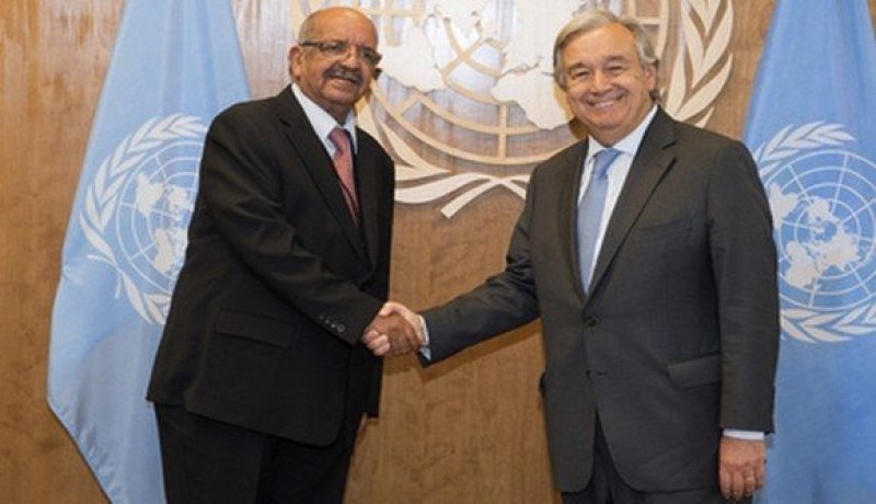 مساهل: “تعاون جزائري أممي في 3 جبهات”