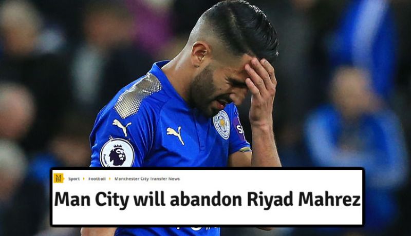 مفاجأة مدوية.. مانشستر سيتي سيتخلى عن صفقة “محرز” !!