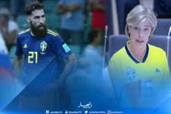 وزيرة الرياضة السويدية تساند لاعب منتخبها المهدد بالقتل