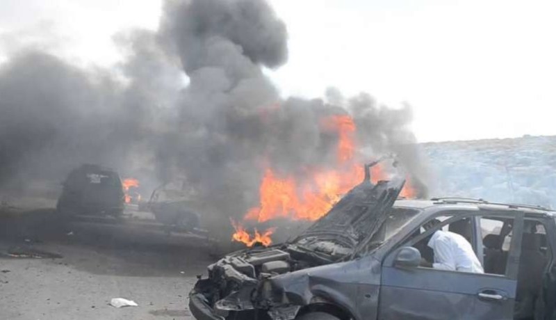 مقتل 5 مسلحين في إنفجار سيارة بأفغانستان