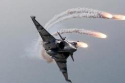 بالفيديو طائرة عسكرية تقصف مواقع داعش في الرمادي